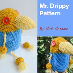 Mr Drippy pattern amigurumi crochet PDF Ni No Kuni