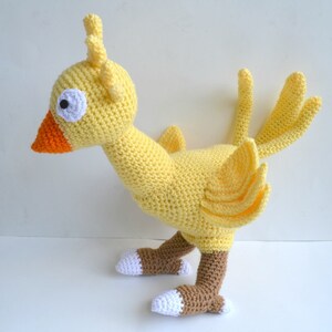 Chocobo Pattern Amigurumi Doll Plush Crochet Final Fantasy image 4