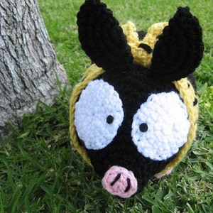 Pchan Pig Pattern Crochet Amigurumi image 5