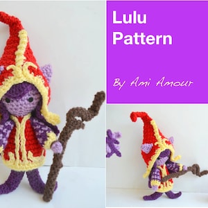 Lulu Amigurumi Pattern League of Legends Crochet