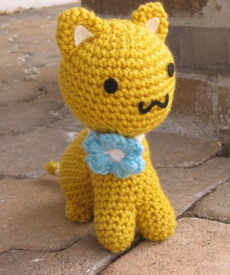 Cat Pattern Kitty Amigurumi Crochet PDF image 3