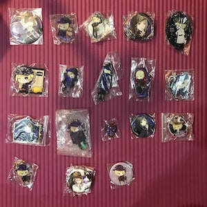 Twisted Wonderland Rook Hunt Goods, Keychains, Badges, Rubber Keychains, Acrylic, Standees