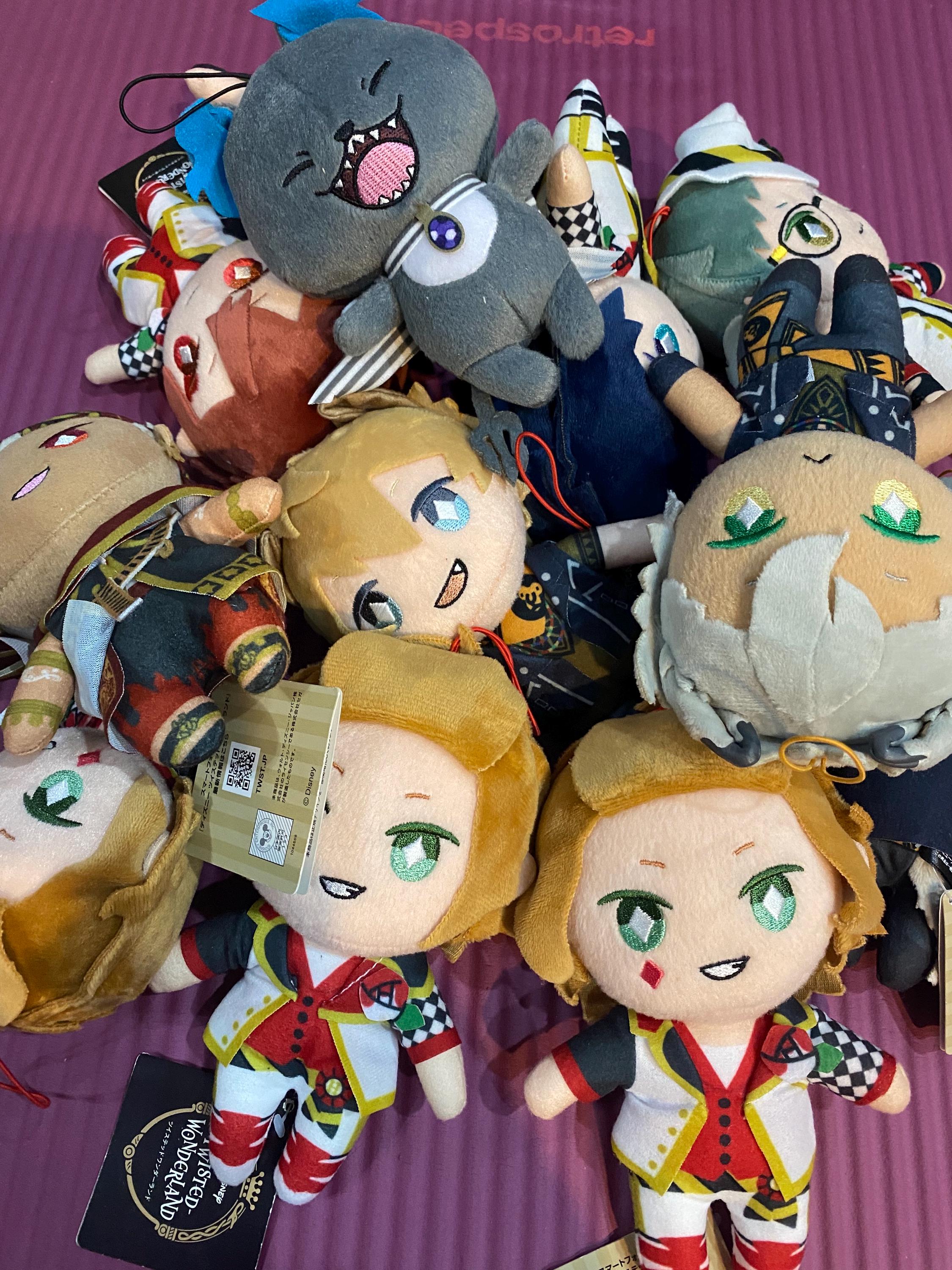 Twisted wonderland plushies - Etsy 日本