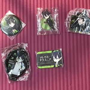 Twisted Wonderland Malleus Draconia Goods, Schlüsselanhänger, Abzeichen, Gummi Schlüsselanhänger, Acryl, Aufsteller