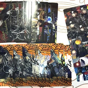 Twisted Wonderland Gruselige Monster Halloween Karten
