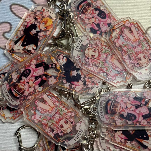 Tbhk Keychains Hanako Kun Keychain - Etsy