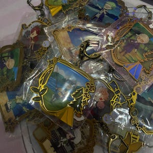 Twisted Wonderland Event Metal Keychains [RARE]