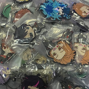 Twisted Wonderland Chibi Rubber Keychain