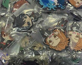 Twisted Wonderland Chibi Rubber Keychain