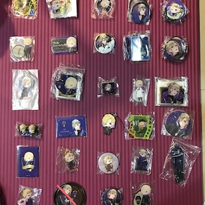 Twisted Wonderland Vil Schoenheit Goods , Schlüsselanhänger, Abzeichen, Gummi Schlüsselanhänger, Acryl, Aufsteller