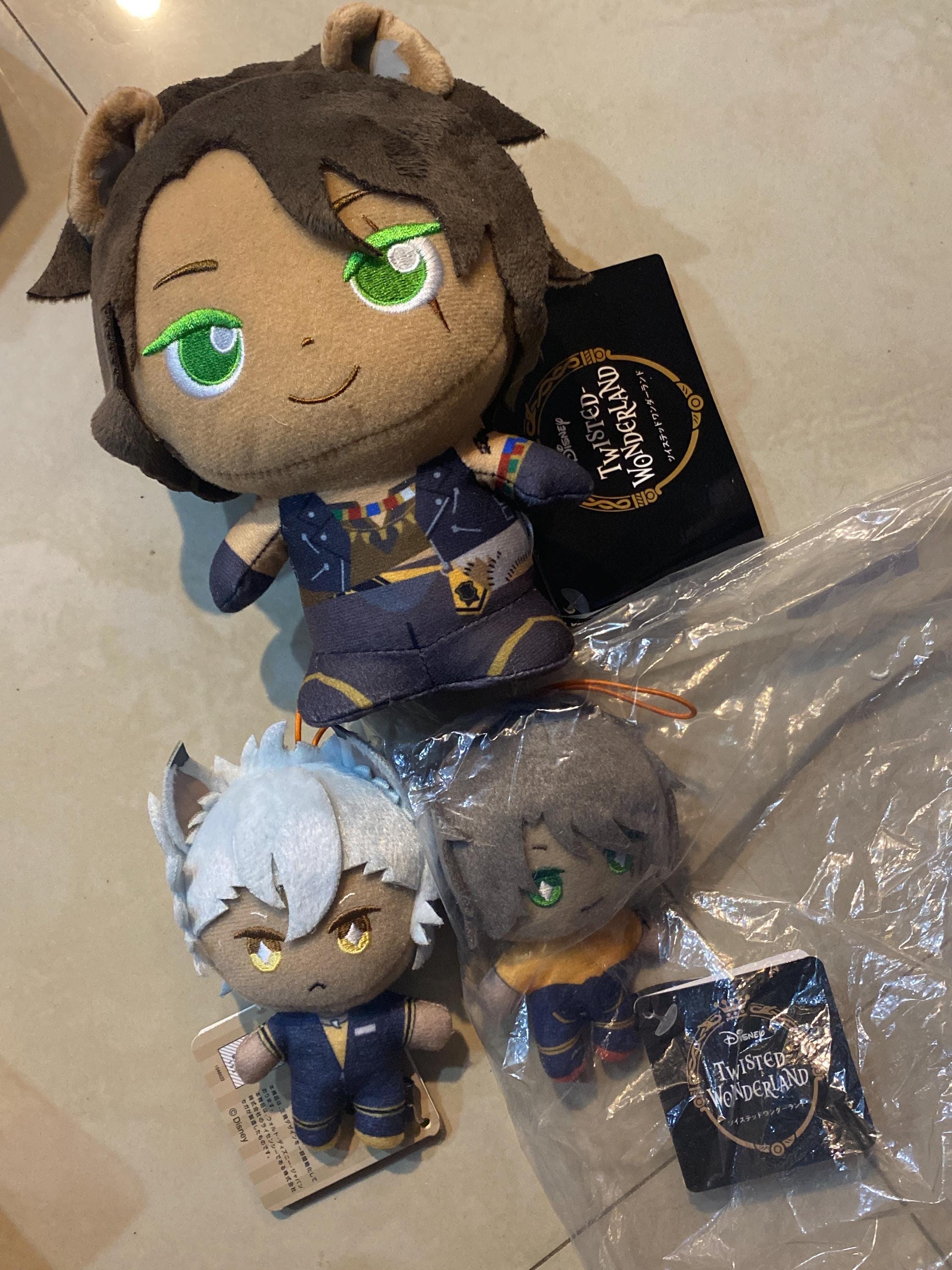 Twisted Wonderland NHC-142 ぬいぐるみ Plushes From Game Twisted Wonderland Octavinelle Jade Floyd