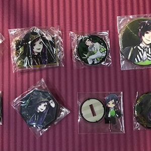 Twisted Wonderland Lilia Vanrouge Goods, Schlüsselanhänger, Abzeichen, Gummi Schlüsselanhänger, Acryl, Aufsteller