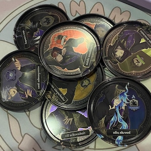 Twisted Wonderland Housewarden Metal Coaster