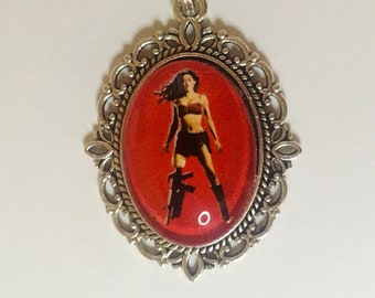 Planet Terror Cherry Darling Grindhouse Movie Necklace