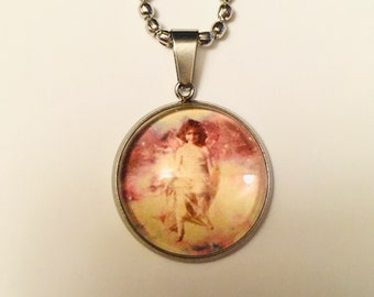 Cherub Engel Halskette