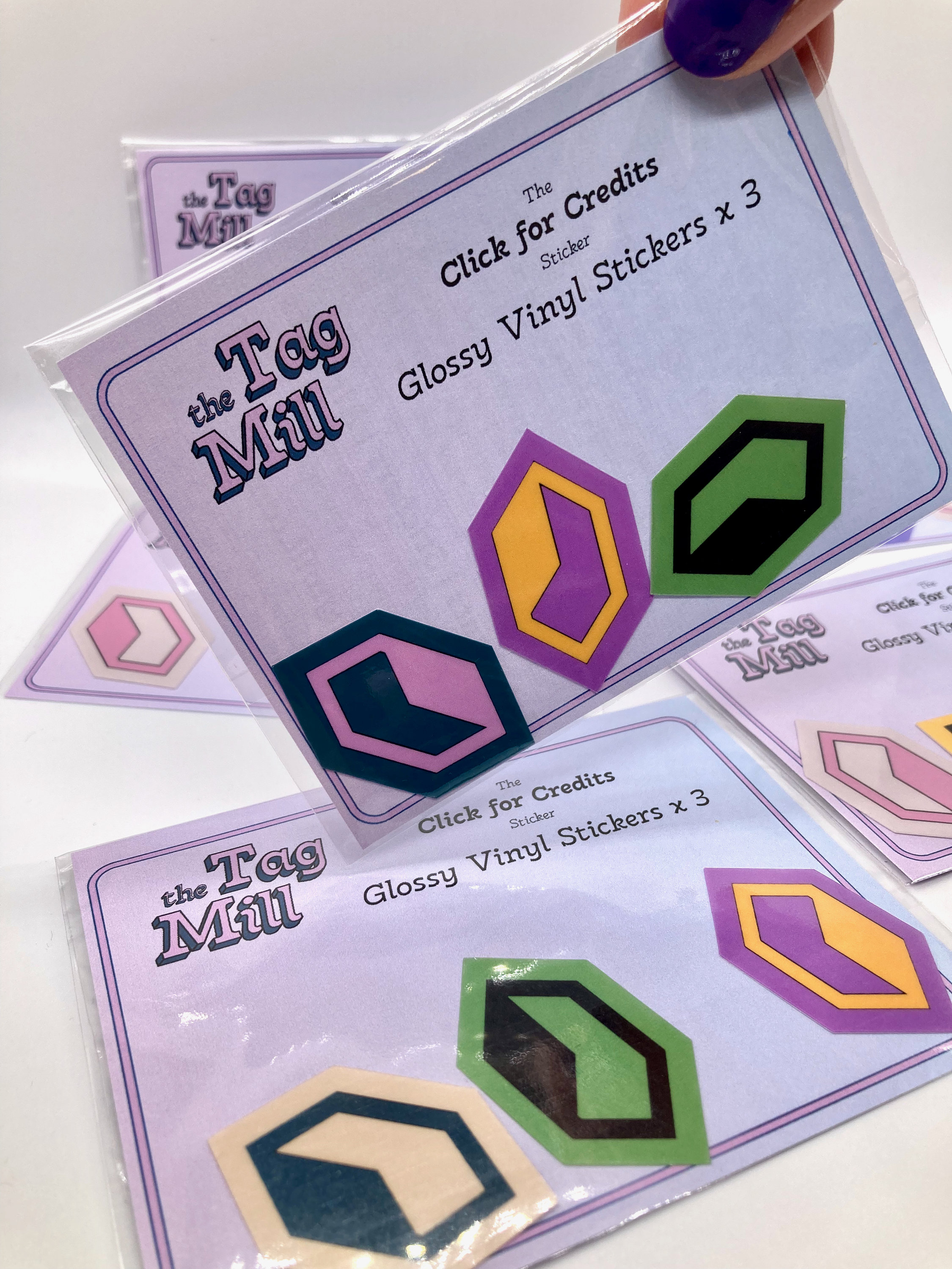 Credit Symbol Sticker Pack! Netrunner Glossy Vinyl Stickers X 3 ...