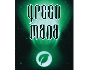 Mana (green) - MTG Token - Etsy