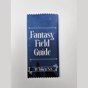 Fantasy Field Guide MTG Token Booster | 10 Illustrated Tokens + Holographic Sticker, Commander EDH