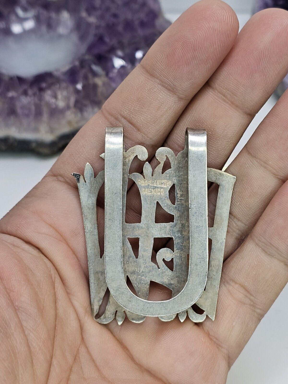 ヴィンテージ シルバー925 マネークリップ メキシコ チカーノ メキシカン ヴィンテージ シルバー925 マネークリップ メキシコ チカーノ メキシカン