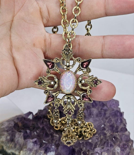 ヴィンテージ 署名なし フロレンツァ ペンダント - イミテーション