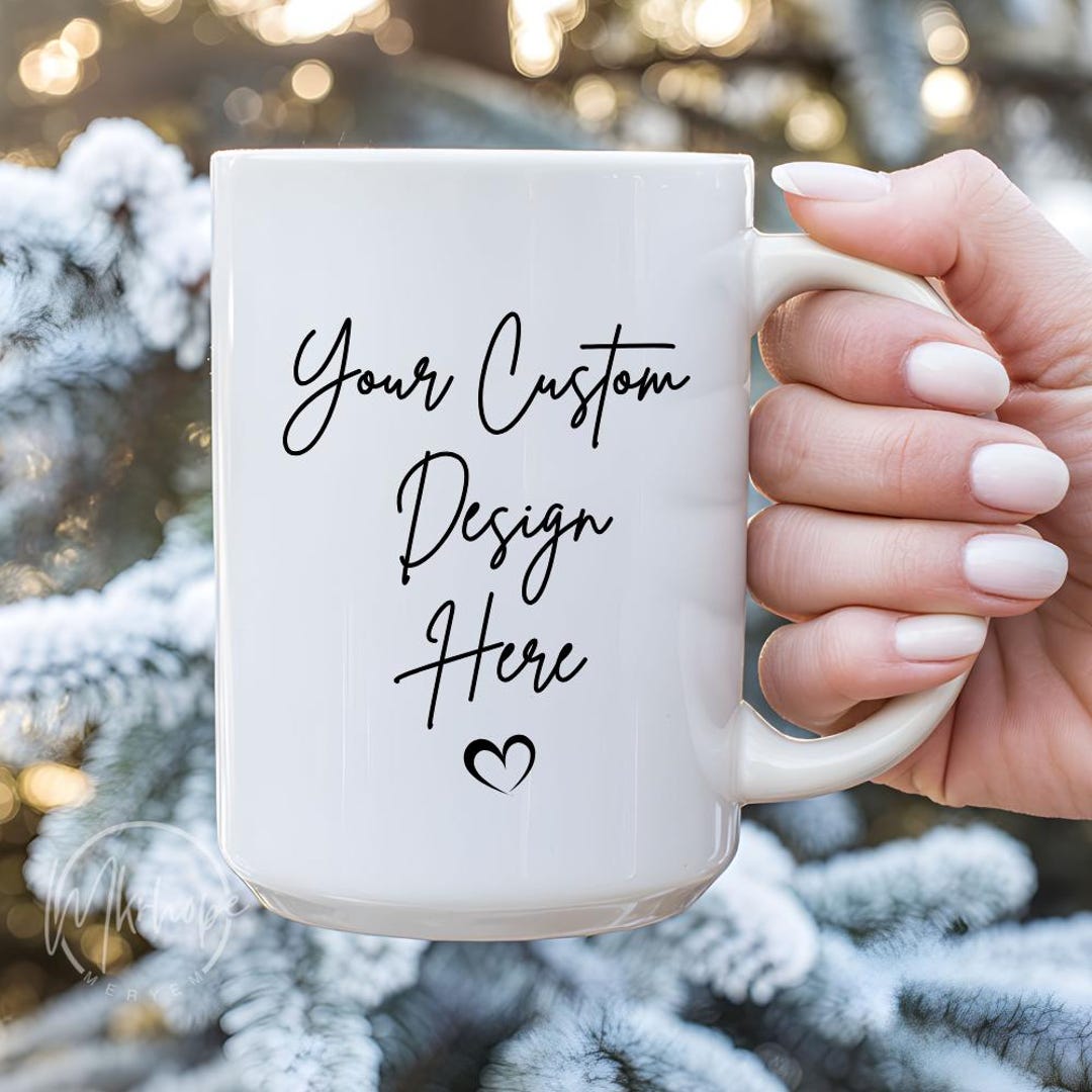 Custom Mug With Your Design – Personalized Photo or Logo Cup – Custom ...