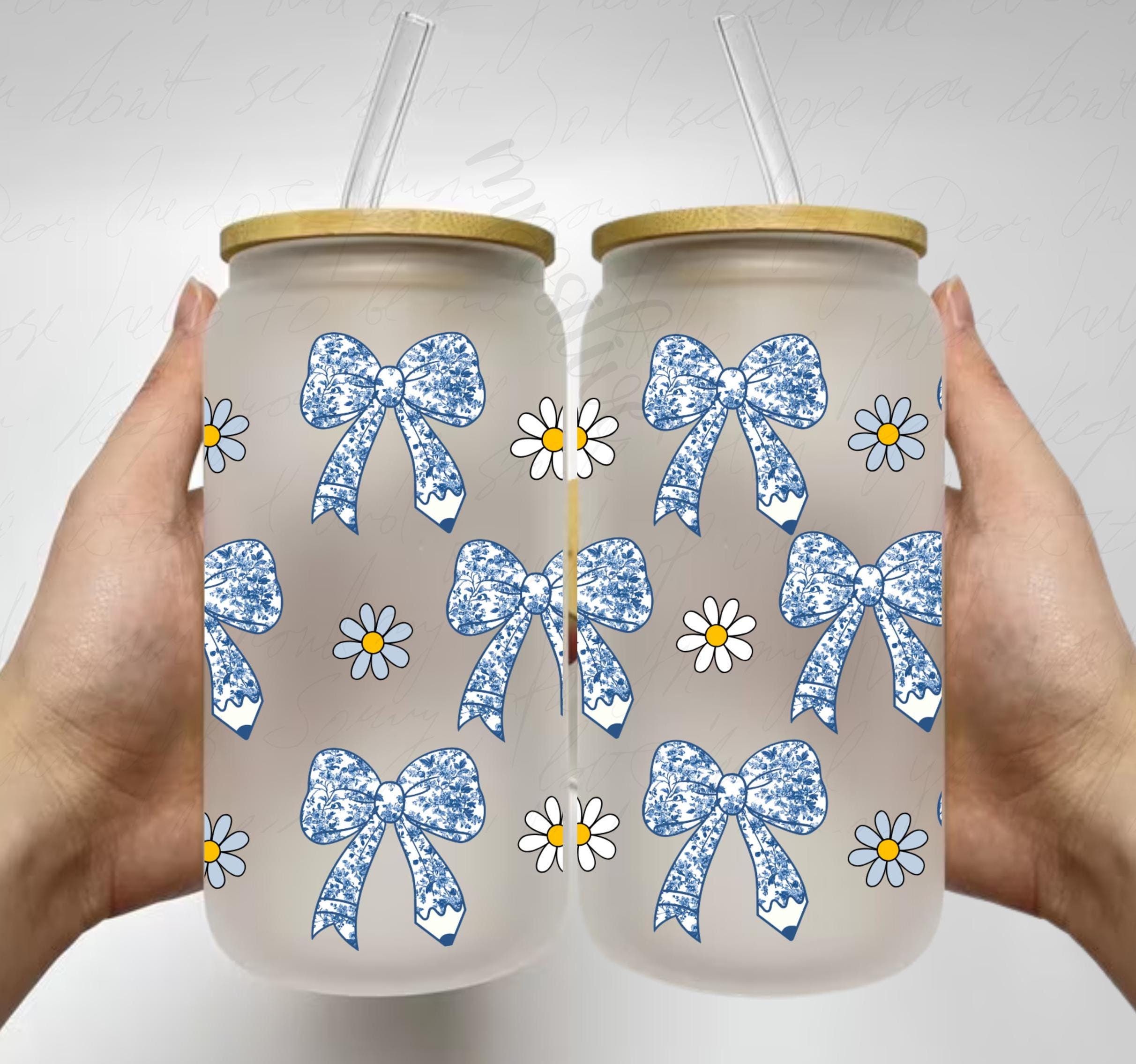 Chinoiserie Lehrer Wertschätzung 16 Unze Libbey Dosen Glasverpackung, 100 Schultage, Coquette Bleistift Chinoiserie Bogen Glasschale Png, Chinoiserie Bogen