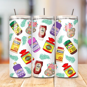 Mama Topper Multipack tumbler Wrap, 20oz Skinny tumbler png,Happy Mother&#39;s Day,Spanish Mom Gift,Mexican Mothers Day,Dia de las Madres svg
