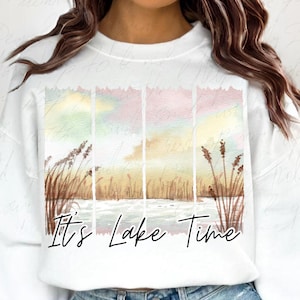 It&#39;s Lake Time  PNG Bundle, Summer Coquette Bow,Girly Summer Vibes png, Lake Vibes,Lake Time,Lake Life, Trendy Summer, Lake Babe png