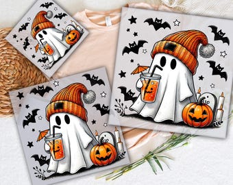 Ghost DTF, R.I.P Dtf, Heat Press, Girl Ghost Dtf, Cute Ghost Dtf, Spooky Dtf, DTF Prints Heat Transfers, Halloween Dtf, Pumpkin Dtf Transfer