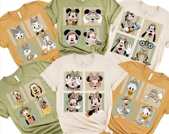 Disney Friends Animal Kingdom Safari DTF Transfer, Ready To Press