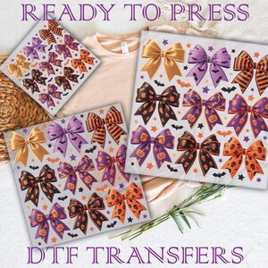 Halloween Coquette Ghost DTF Transfer - Ready To Press