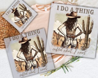 Western Cowgirl DTF: Boots Ready to Press Heat Transfer