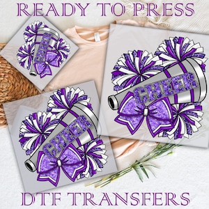 Cheerleader Ready To Press, Cheerleading Dtf Transfers, Mom Dtf Transfers, Cheer Mascot Dtf, School Mascot Dtf Transfers, Cheer Mom Dtf