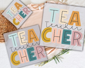 Teacher Life DTF Print: Ready To Press Heat Transfer