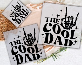 The Dad DTF Transfer, Ready to Press Heat Transfer, Father's Day Design