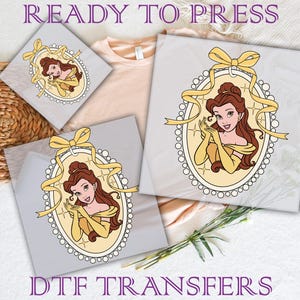 Disney Princess Coquette Ready To Press, Disney Princess Transfer, Girls Trip Transfer, Disney Princess Watercolor Dtf, Disney Trip Dtf