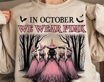 Preppy Pink Halloween DTF Transfer: Witched Hats, Girls Trip, Ready To Press