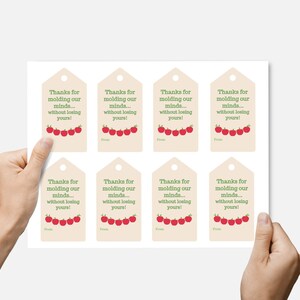 Lustige Geschenkanhänger zur Wertschätzung von Lehrern, Geschenke für Lehrer, Geschenke zum Schuljahresende, Geschenke für Lehrer, Geschenkanhänger zum sofortigen Download
