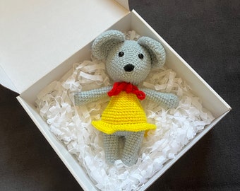 Mouse Amigurumi Handmade Toy