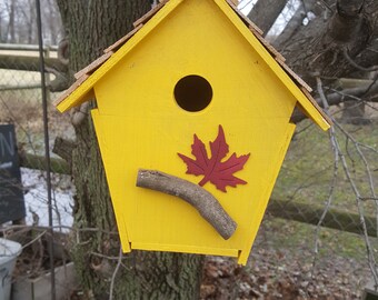Cabin Bird House