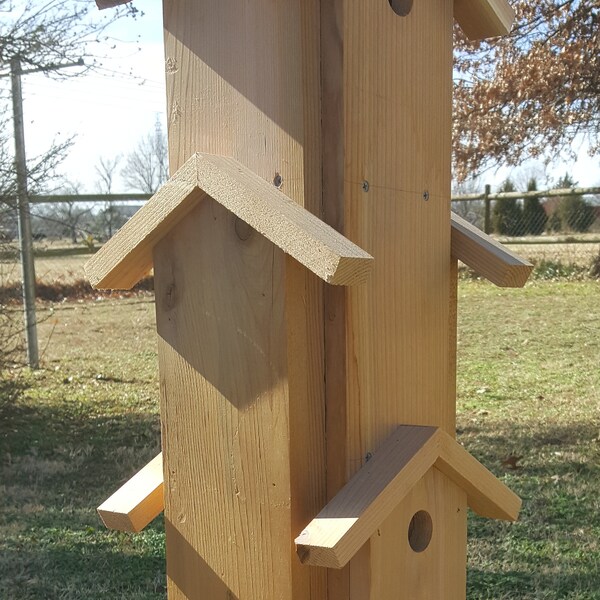 Tower Birdhouse Condo