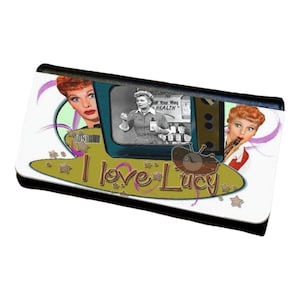 Cartera para mujer I Love Lucy Television Design Tri Fold