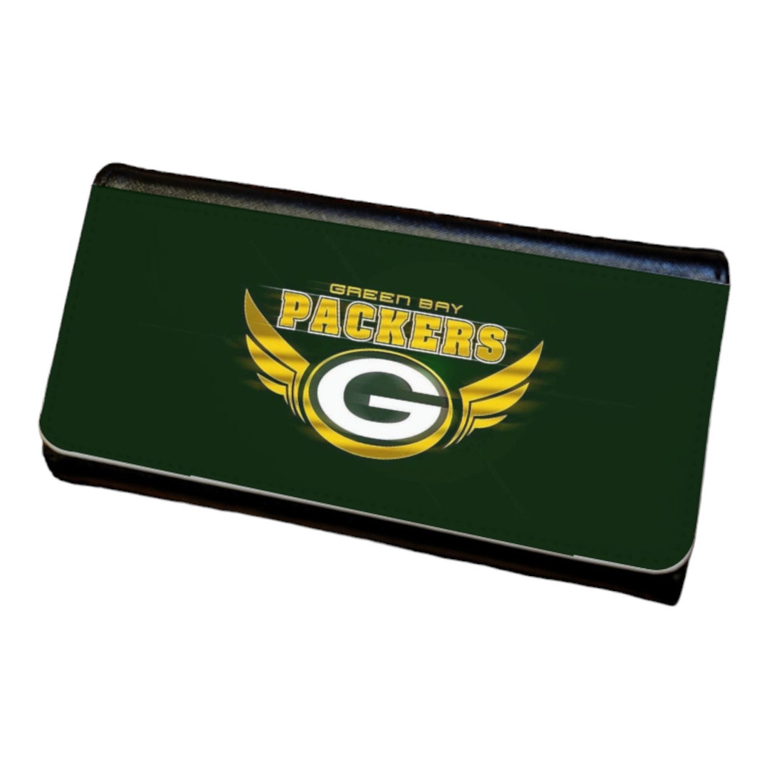 Packer Wallet GB Packer Green Design Tri Fold Womens Wallet - Etsy