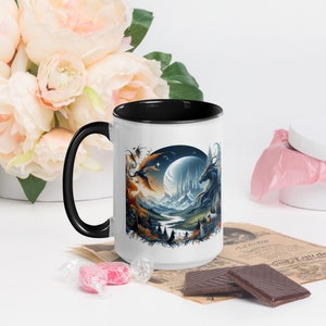 Sarah J. Maas Inspired Mug 15oz, Fantasy Book Lover's Cup, Throne of Glass & ACOTAR Drinkware, Feyre Archeron Rhysand Aelin Galathynius Tea