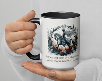 Sarah J. Maas Inspired Mug, Fantasy Book Lover Gift, 15oz