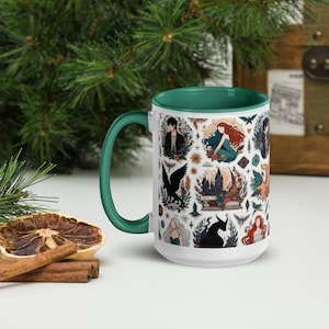 Sarah J. Maas Inspired Mug 15oz, Fantasy Book Lover's Cup, Throne of Glass & ACOTAR Drinkware, Feyre Archeron Rhysand Aelin Galathynius Tea