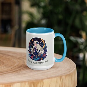 Sarah J. Maas Inspired Mug 15oz, Fantasy Book Lover's Cup, Throne of Glass & ACOTAR Drinkware, Feyre Archeron Rhysand Aelin Galathynius Tea