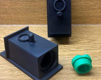 Tiny Birdhouse Geocache Hide