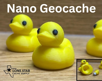 Récipient en caoutchouc Ducky Nano Geocache - Cache étanche magnétique ou standard
