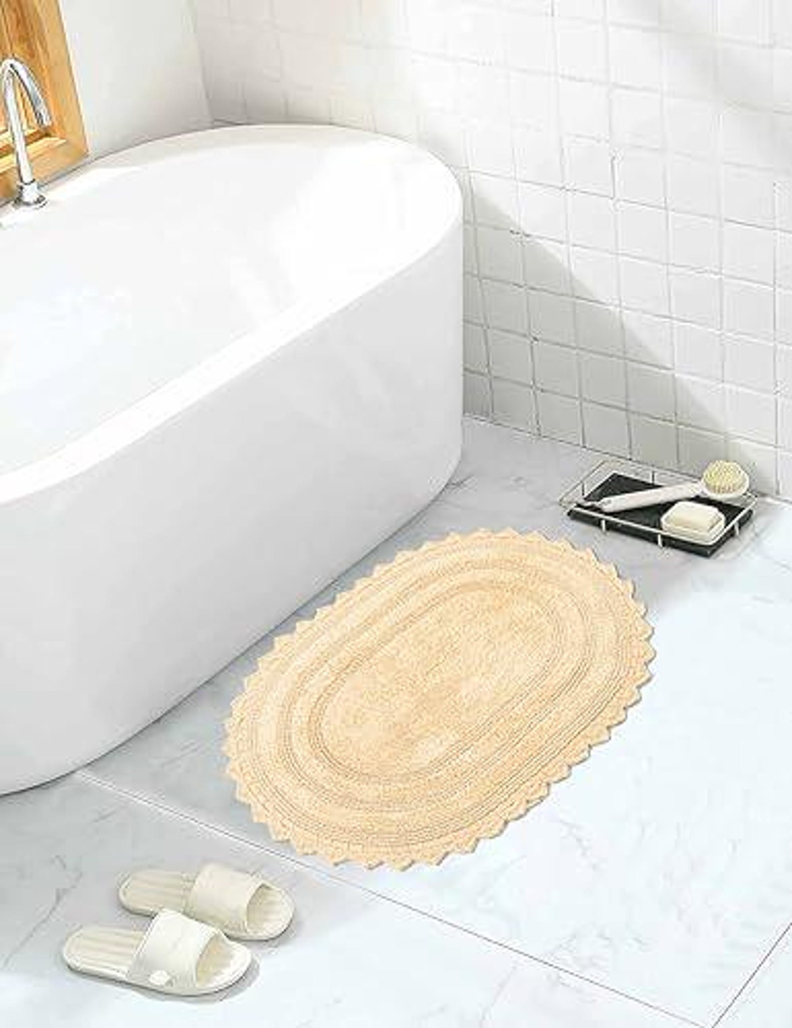 Crochet Bath Mat, 21